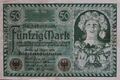 Fünfzig Mark, Reichsbanknote, Juli 1920