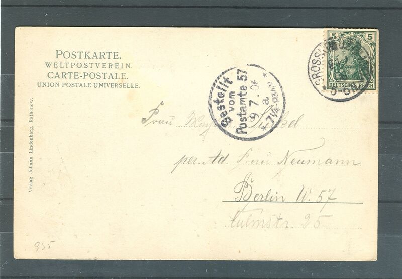 Datei:Postkarte"Kreuzdamm"1906,Rückseite bildgröße ändern.jpg