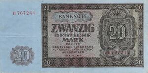 20 Deutsche Mark Deutsche Notenbank 1948 A 7996.JPG