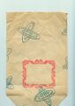 Einkaufstüte aus DDR-Zeiten, 16,3 cm x 22,5 cm
