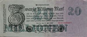 20.000.000-Mark Reichsbanknote 25.7.1923 A 8132.JPG