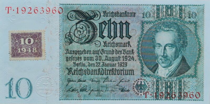 Datei:10-Rentenmark Deutsche Rentenbank Jan1929-Aufkleber A 7986.JPG