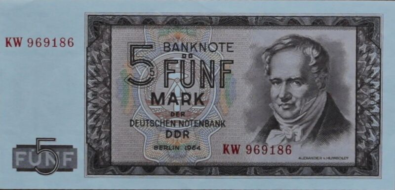 Datei:5-Deutsche Mark Deutsche-Notenbank DDR Berlin1964 A 8004.JPG