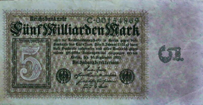 Datei:5-Milliarden Mark Reichsbanknote 10.9.1923 8142.JPG
