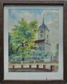 Kirche (Aquarell) von Otto Riepold